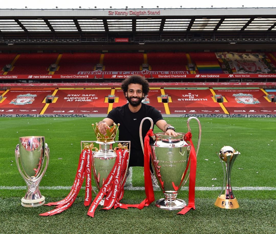 شاهد أول صورة لكيان ابنة محمد صلاح.. احتفلت معه بلقب الدوري الإنجليزي