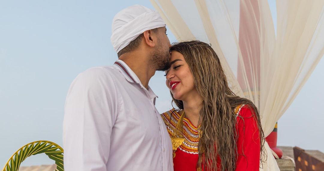 صور| علي غزلان يحتفل بزفافه للمرة الثانية في المالديف