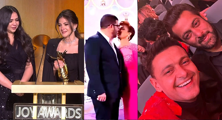 50 صورة من حفل Joy Awards.. بكاء إيمي ودنيا وقبلة أصالة الأبرز