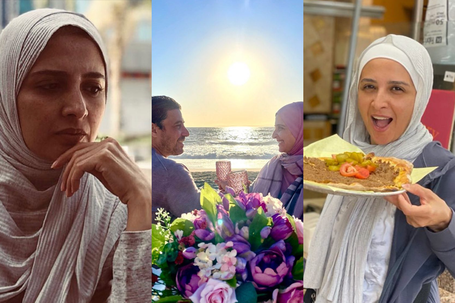 ضحك وأكل وحكمة وحب.. 18 صورة من حياة حنان ترك بعد الاعتزال