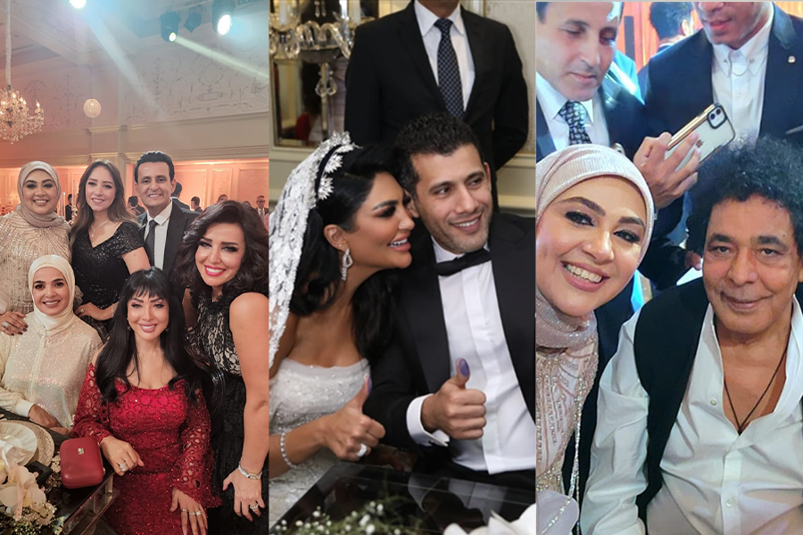 بحضور نجوم الفن والإعلام.. 40 صورة من حفل زفاف سالي عبدالسلام