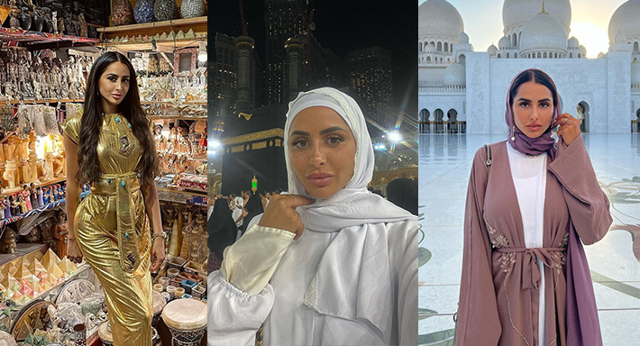 أصولها مصرية .. من هي عارضة الأزياء مارين الحيمر التي أعلنت إسلامها؟
