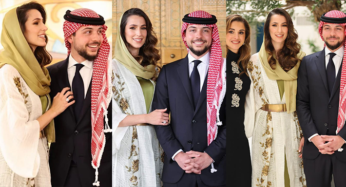 درست في السعودية وأمريكا.. معلومات عن رجوة الحسين زوجة ولي العهد الأردني